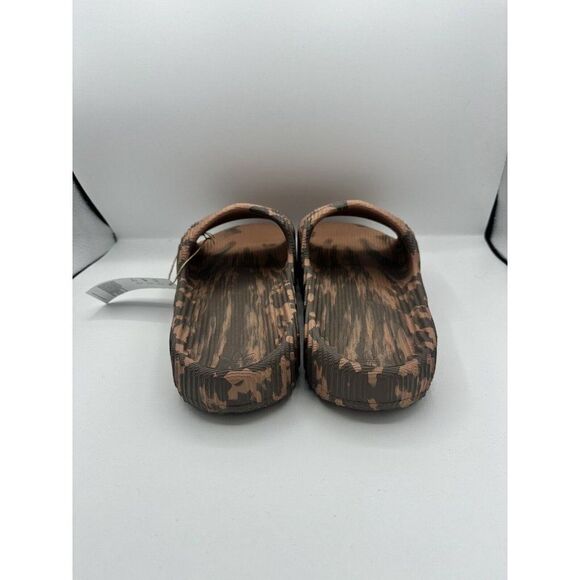 Adidas Adilette 22 Clay Earth Low Mens Slides Sandals Brown HP6518 NEW Size 13 - Picture 5 of 5